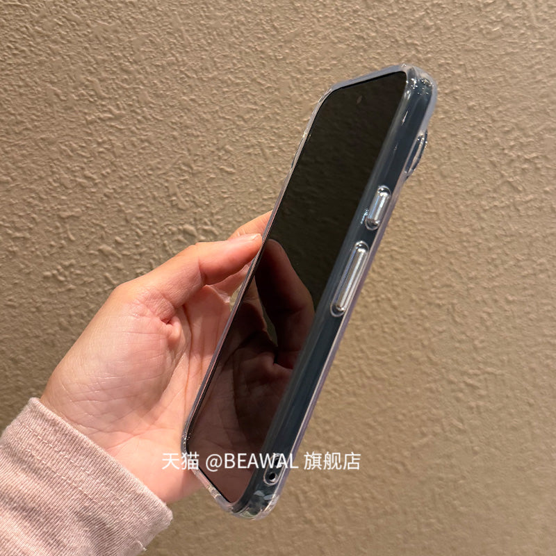 Google pixel9 mobil telefon qutusu üçün uyğundur, anti-düşmə p yeni XL qoruyucu örtük Google şəffaf 5G sadə pixel10 qara 9a böyük dəlik 8a portativ stend 10a narıncı