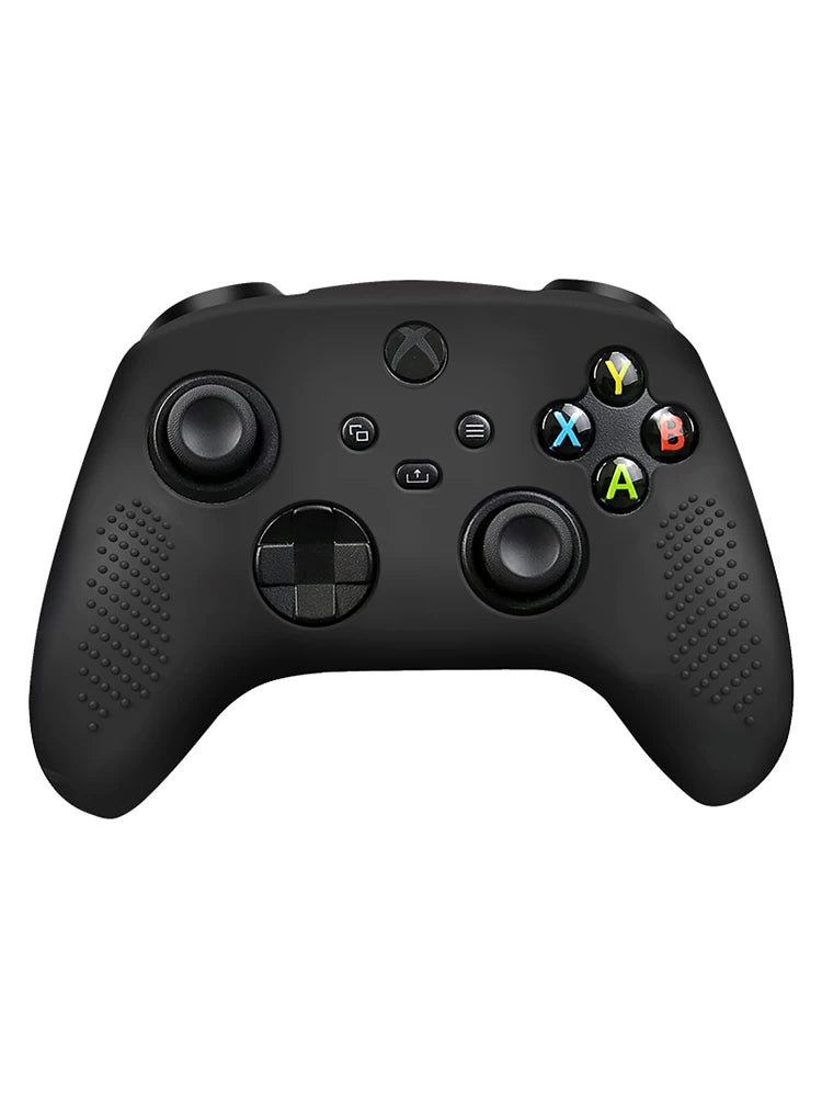 Microsoft xbox dəstəyi üçün uyğundur qoruyucu örtük xboxseries qoruyucu örtük stiker sürüşməyə qarşı silikon örtük xboxones şəffaf tərə qarşı rezin örtük bir aksesuar seriyası periferik aksesuarlar A164