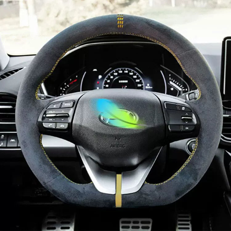Great Wall Haval H2S Wey VV7S əl ilə tikilmiş sükan örtüyü VV5 Big Dog süet VV6 P8 Cannon H6 F5 F7