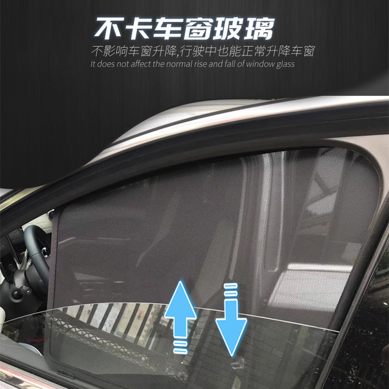 BYD M6 avtomobil pəncərəsi günəş şüşəsi mesh maqnit klip günəş şüşəsi modifikasiya hissələri Hong Kong versiyası ilə uyğun gəlir