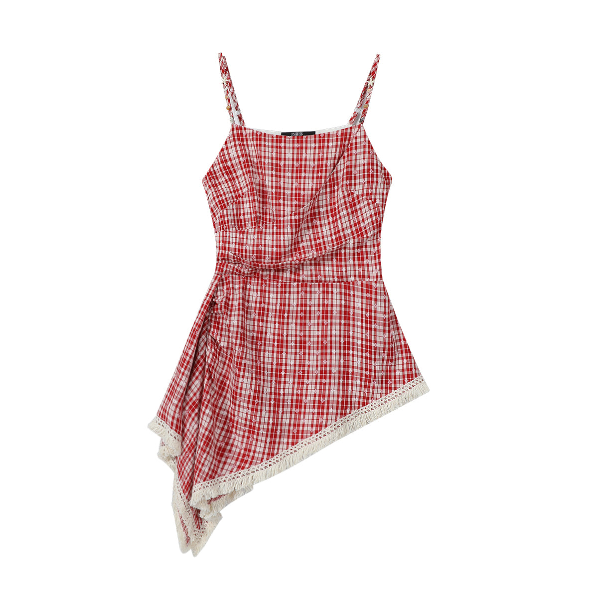 Cholisa Qadın Köynəyi 2025 Yeni Stil İsti Satışlı Qolsuz Damask Jilet, Fransız Stilində Zərif və Unikal, Çox Efir Topu