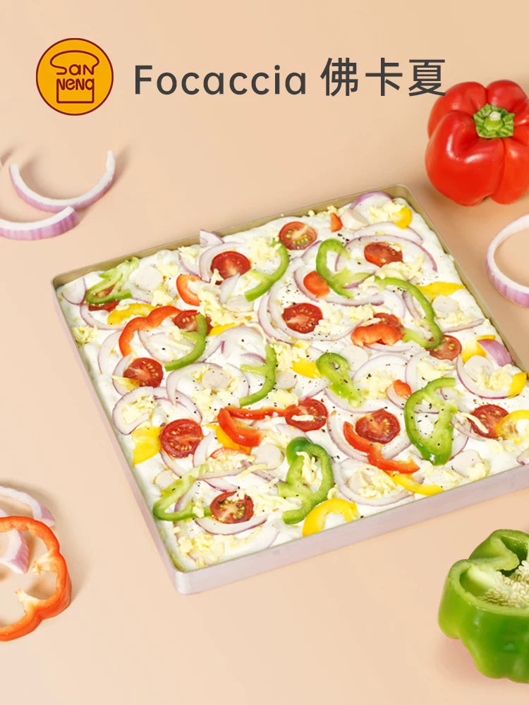 Sanneng yapışmayan çörək qabı Tiramisu tort çörəyi makaron İsveçrə rulonlu qəlib qızıl boşqab Kanton ay tortu çörək qabı
