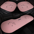 Avtomobil Yastığı Qış Dolması Üç Parçalı Cizgi Filmi Tək Parça Ins İnternet Məşhur Arxa Sıra Qısa Kaşmir Heattech Yəhər örtüyü