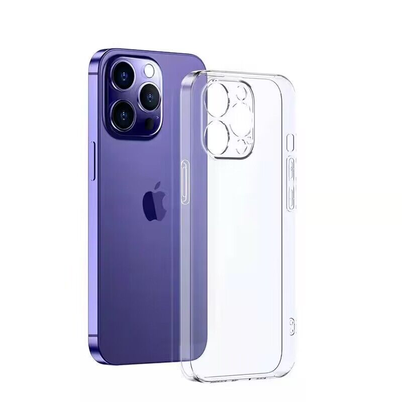 Apple 17pro max şəffaf cib telefonu qutusu 13mini yüksək keyfiyyətli 14/15pro/16plus qoruyucu XS düşməyə qarşı XR incə dəlik 6/7/8plus 11/12/17air yumşaq qutu SE üçün uyğundur.