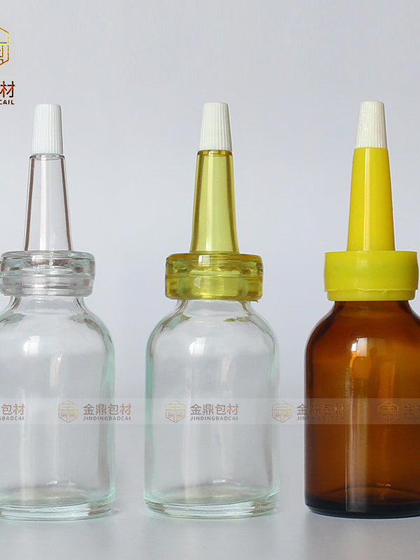 7ml-100ml şəffaf/qəhvəyi qəliblənmiş flakon soda-əhəng şüşəsi inyeksiya şüşəsi kənd təsərrüfatı heyvanı eksperimental şüşə
