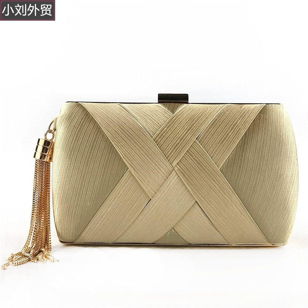 Handmade clutch evening bag wedding party graduation bridal bag