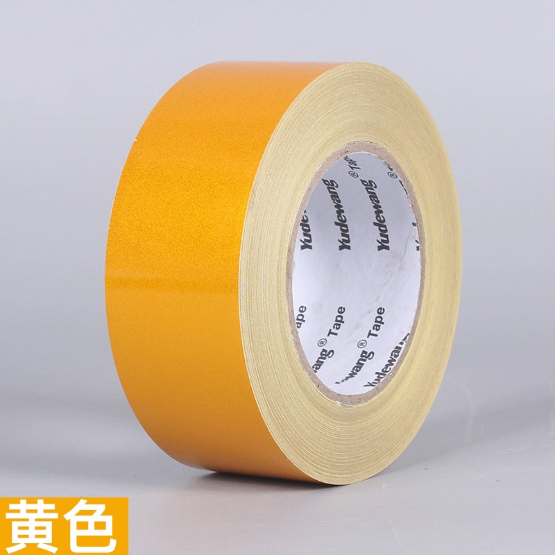 Qara və Sarı Yansıtıcı Film Heyvanlar üçün xəbərdarlıq lenti Qoruyucu təhlükəsizlik loqosu stikeri Qırmızı və ağ əlamətdar nişanlar stikerləri suya davamlı və davamlıdır