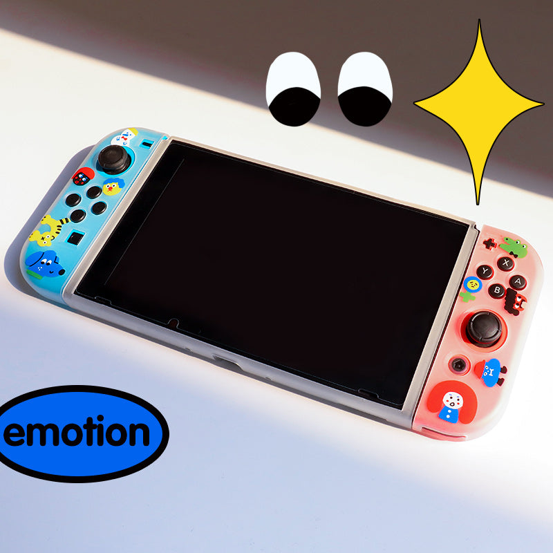 Yapon pişiyi düyü kiçik canavar Nintendo switch2 qoruyucu qutu oled qoruyucu qutu NS2 yumşaq qabıqlı tutqun ağ boz