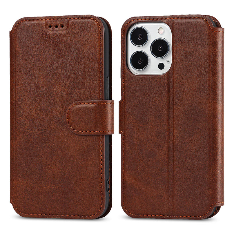 iPhone 11/12/13/14/15/16/17 Pro Max, 17 Air, Apple XR/XS Max, SIM kart yuvası üçün dəri korpus, 14/15/16/7/8 Plus qoruyucu korpus və 16E korpusu ilə uyğun gəlir.