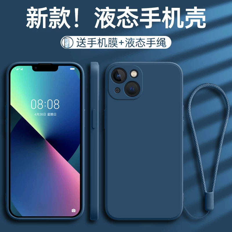 Bu maye silikon korpus yeni iPhone 13 üçün uyğundur və düşmələrə qarşı tam örtük təmin edir. Kişilər və qadınlar üçün nəzərdə tutulub, kəmərlə təchiz olunub və bərkidilmiş şüşə ekran qoruyucusuna malikdir.