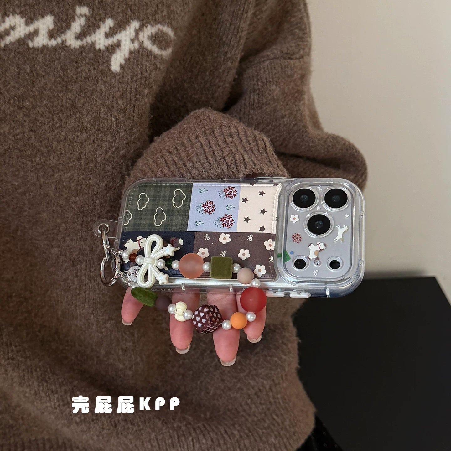 Shell butt KPP retro splicing cute pony ins Koreya stili 15 17pro Apple 17ProMax mobil telefon üçün korpus iPhone16 hər şey daxil 17 yumşaq 14Promax qoruyucu örtük 13 portativ