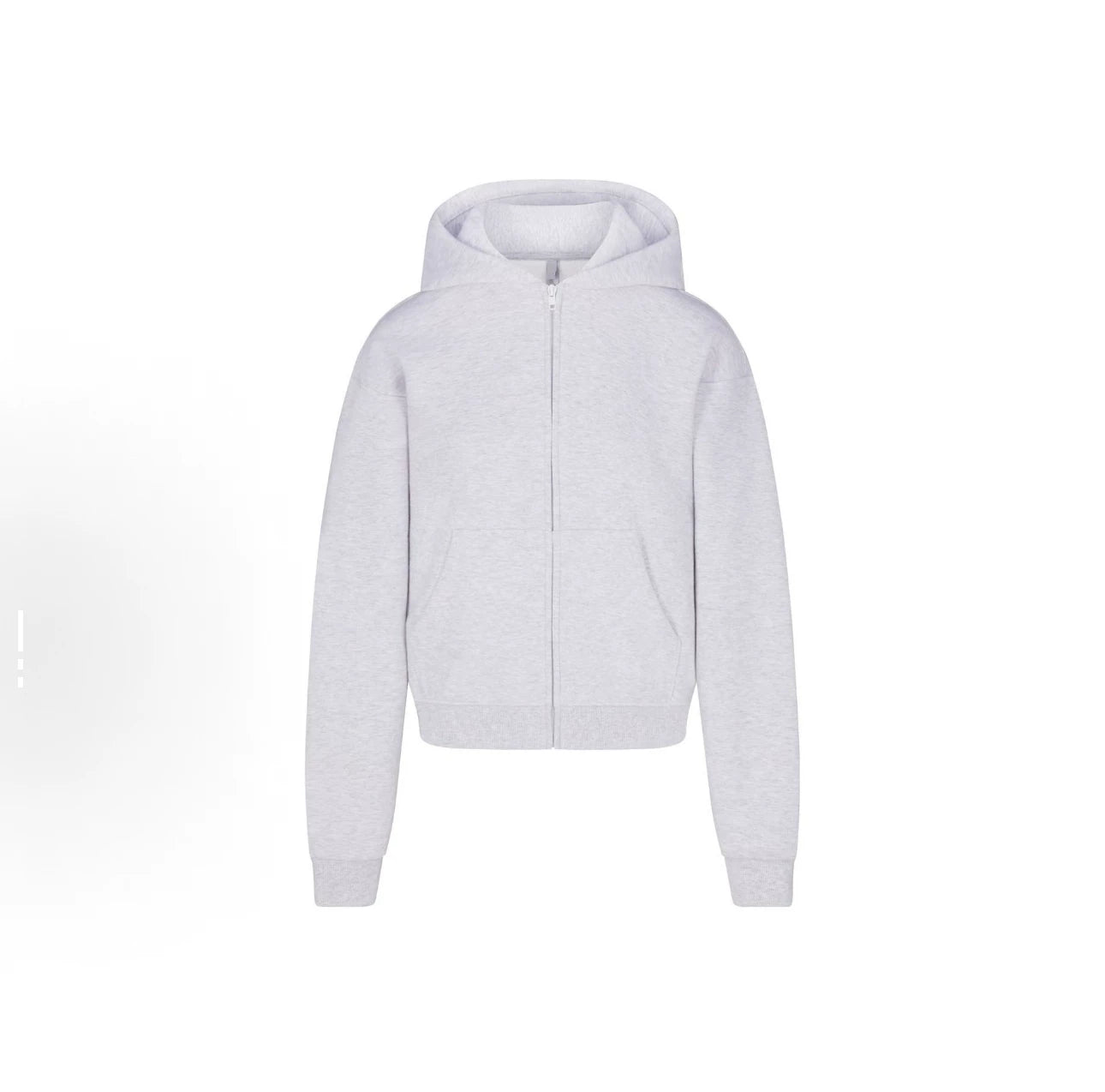 Orijinal Skims Payız/Qış Yeni Stil Kapüşonlu Fermuarlı Sweatshirt Qadınlar üçün Təsadüfi Dəst, Kardashian İkiqat Bel Düz Ayaqlı Şalvar