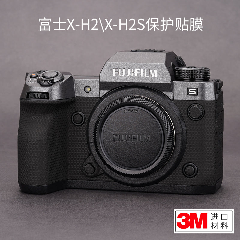 Meibendo Fuji X-H2/H2S kamera qoruyucu filmi Fujifilm xh2 stiker dəri fakturalı tutqun 3M üçün uyğundur