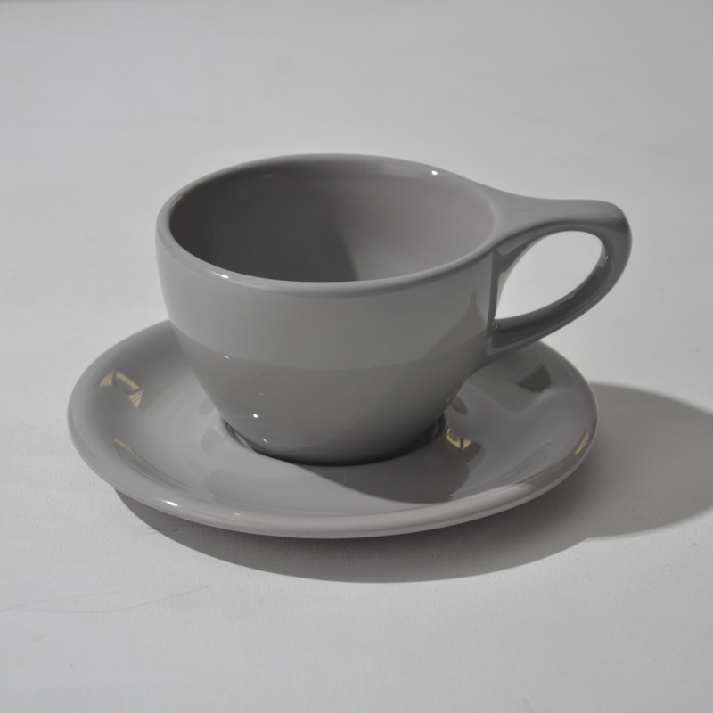 CUPSHOUSE intellektual pişik qulaqları qəhvə mağazası professional kabu latte latte art qəhvə fincanı 220/300ml