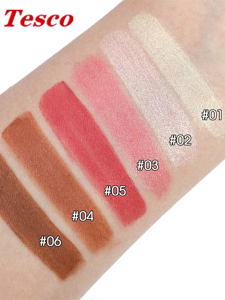 korrektor bronzer parıltılı üz konturlayıcı rouge kosmetika