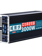 Saf Sinus Dalğası İnverteri 12v24v-dən 220V-ə qədər Avtomobilə quraşdırılmış Yüksək Güclü 48 V60v72 Neytral Əks Gərginlik