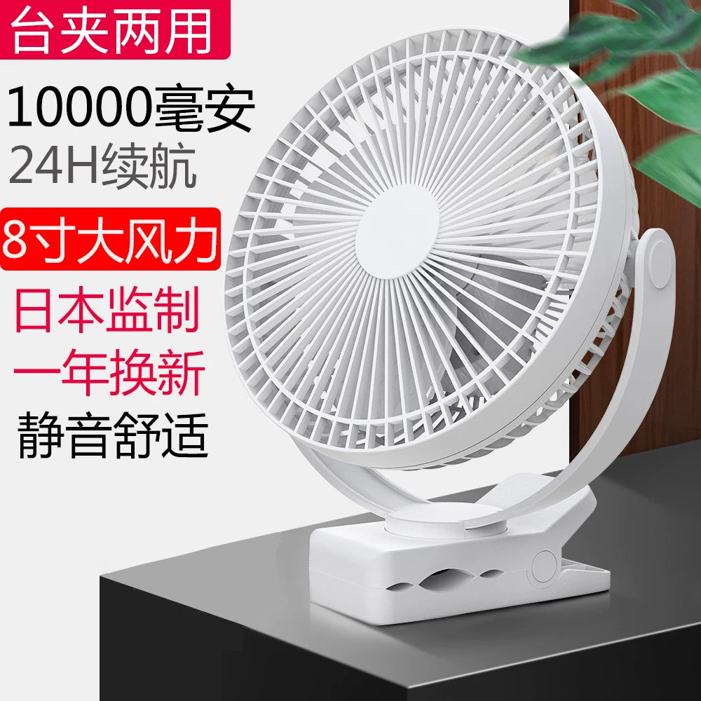 USB kiçik fan yüksək külək tələbə yataqxanası portativ ofis masa üstü soyuducu sprey fan doldurulması