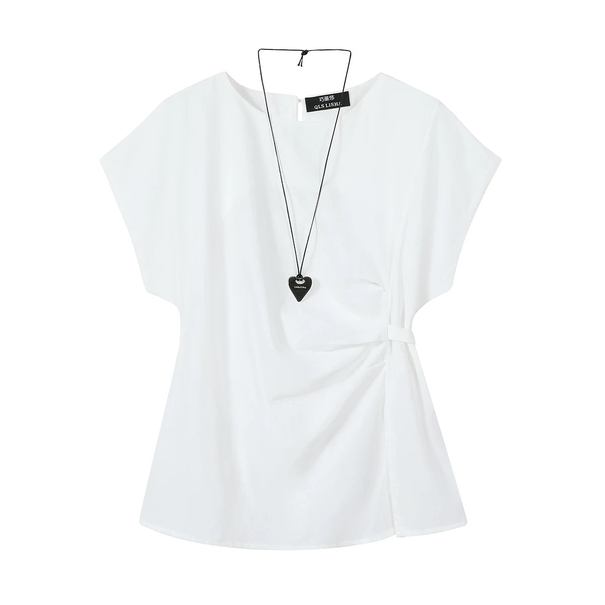 Cholisa Koreya üslubunda incə, şık və gənc, 2025-ci il qadınlar üçün super gözəl köynək.