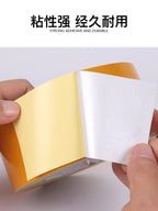 Qara və Sarı Yansıtıcı Film Heyvanlar üçün xəbərdarlıq lenti Qoruyucu təhlükəsizlik loqosu stikeri Qırmızı və ağ əlamətdar nişanlar stikerləri suya davamlı və davamlıdır