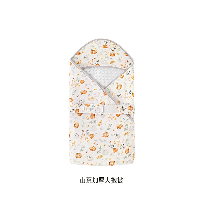 Ying's Körpə Bürünməsi Yorğanı Payız/Qış Üslubunda 5A Antibakterial Yenidoğulmuş Körpə Qış Bürünməsi Yorğanı Qalınlaşdırılmış Temperatur Sabiti Qorxuya Qarşı Bürünmə