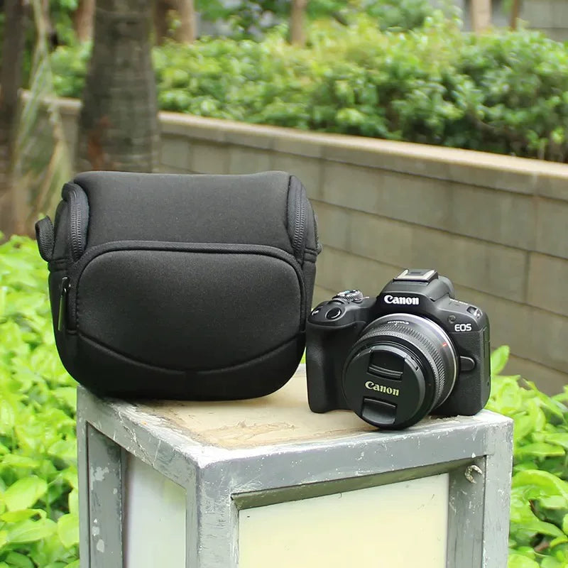 Sony Canon SLR Fuji Micro-Tək Kamera Çantası Qoruyucu Çanta Daxili Çanta Çiyin Portativ Qoruyucu Çanta üçün uyğundur
