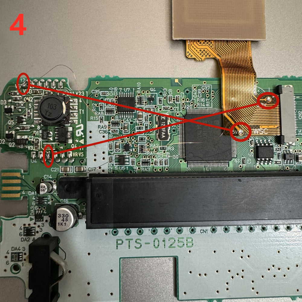 Bandai Wonder Swan COLOR WSC Yüksək Parlaqlıqlı IPS LCD Ekran Orijinal Ekran Ölçüsü