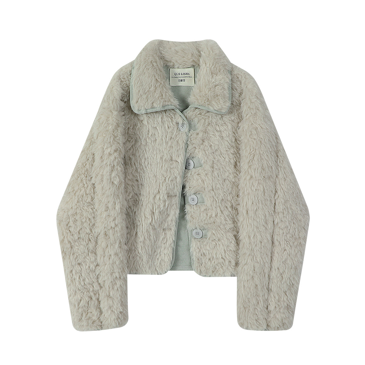 Cholisa Erkən Qış Qoyun Dərisi Quzu Yunlu Qısa Qalın Palto Qadınlar üçün İsti Satışlı Dəbli və Yüksək Səviyyəli Top