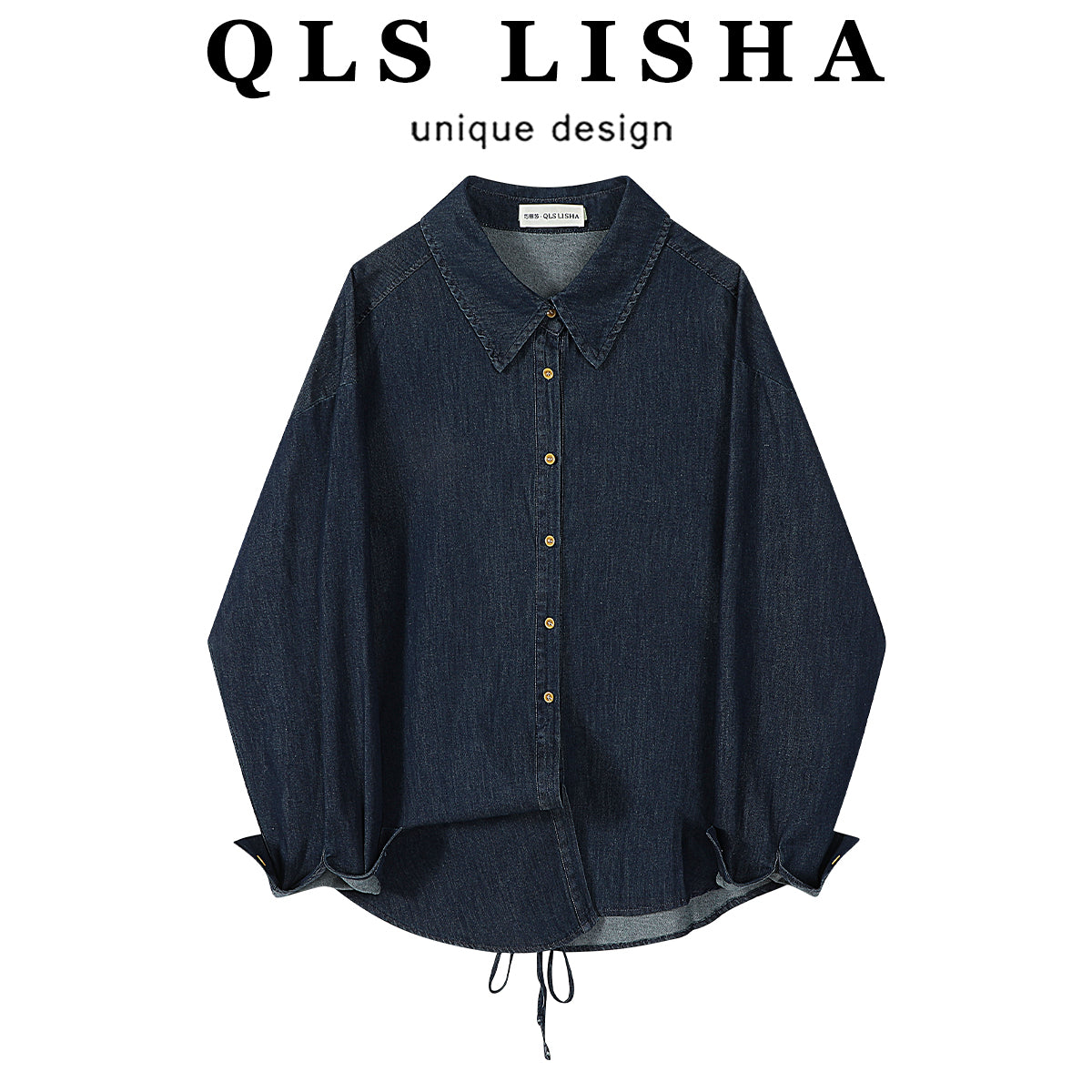 Cholisa-nın bu yaz qadınlar üçün dəbli və unikal uzunqol denim köynəyi yüksək səviyyəli dizayndır və yaz üçün mütləq alınmalı bir şeydir.