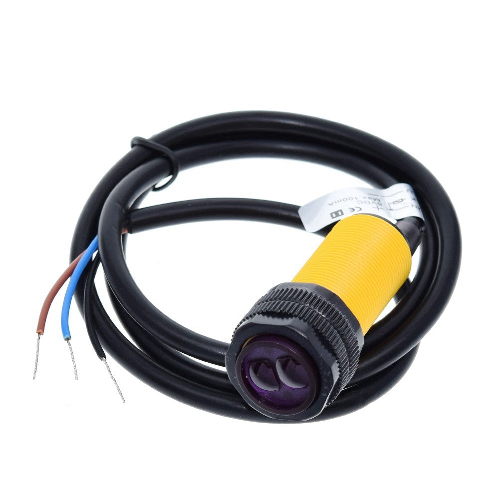 E18-D80NK infraqırmızı fotoelektrik açar diffuz əksetmə maneədən yayınma sensoru modulu yaxınlıq açarı 3-80CM