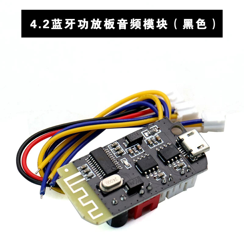 CT14 Micro 4.2 Stereo Bluetooth Gücləndirici lövhəsi Audio Modul Sinfi F 5W 5W, Şarj ilə dəyişdirilmiş DIY Dinamik