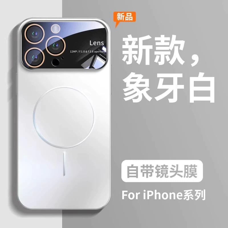 Haoqi yeni Magsafe maqnit iPhone 17 Pro Max telefon korpusu, tam örtüklü, iPhone 16 Pro və 15 Plus üçün düşmədən qorunma, premium hiss, 14 düymlük qoruyucu korpus, kişilər və qadınlar üçün ultra nazik mat sərt qabıq.