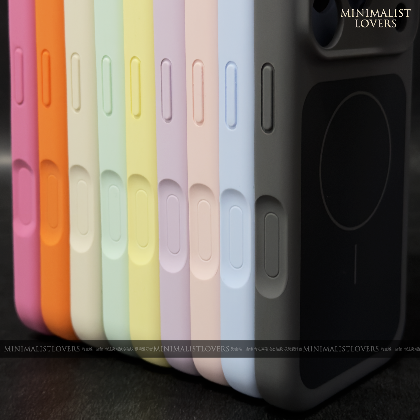 Minimalist həvəskarlar üçün yeni rəngə uyğun Apple 17promax cib telefonu qabı maye silikon qalınlaşdırılmış Magsafe güclü maqnit adsorbsiyasına malik hər şey daxil olmaqla iPhone17PRO düşməyə qarşı qoruyucu örtük