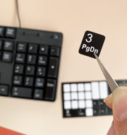 Rəqəmli klaviatura stikeri masaüstü notebook universal açar stikeri tək nömrəli 0-9 stiker rəqəmli klaviatura stikeri