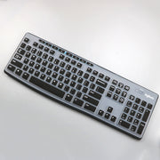 Tianyi klaviatura filmi Logitech MK295 silikon şəffaf K200 K260 MK270 K120 MK275 masaüstü kompüter üçün uyğundur TPU klaviatura qoruyucu film toz örtüyü tam əhatə edir
