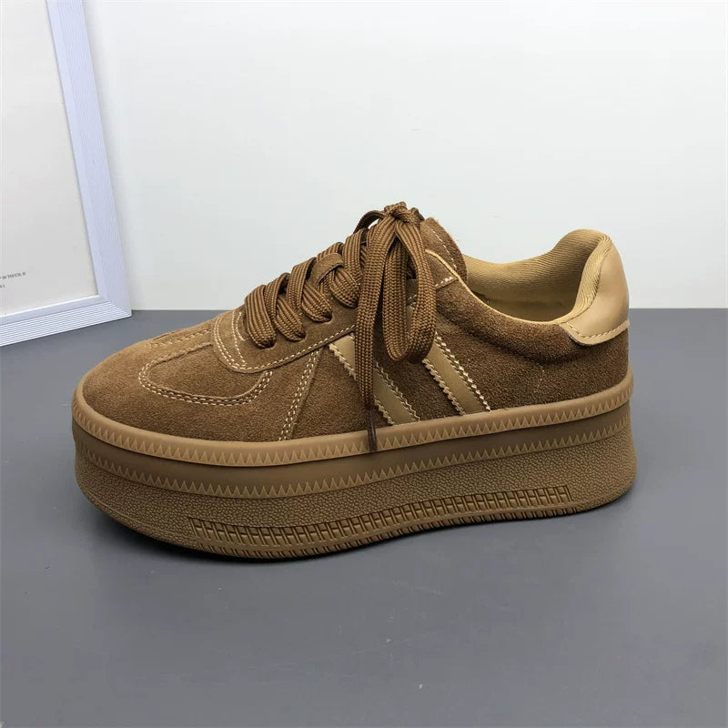 Women's shoes at discounted prices: German training shoes, genuine leather sneakers, new spring and fall casual shoes, women's suede cowhide Birken shoes, single shoes.