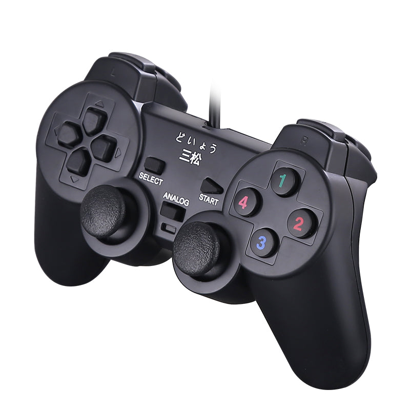 Oyun nəzarətçi pc joystick usb noutbuk arcade double fc contra oyun konsolu kompüter win10 simli