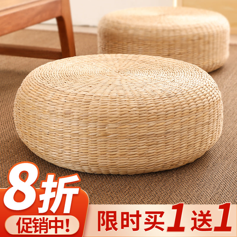 Yapon tatami futon yastığı meditasiya meditasiya döşəyi yer meditasiya mat balkon rattan ev mat saman mat