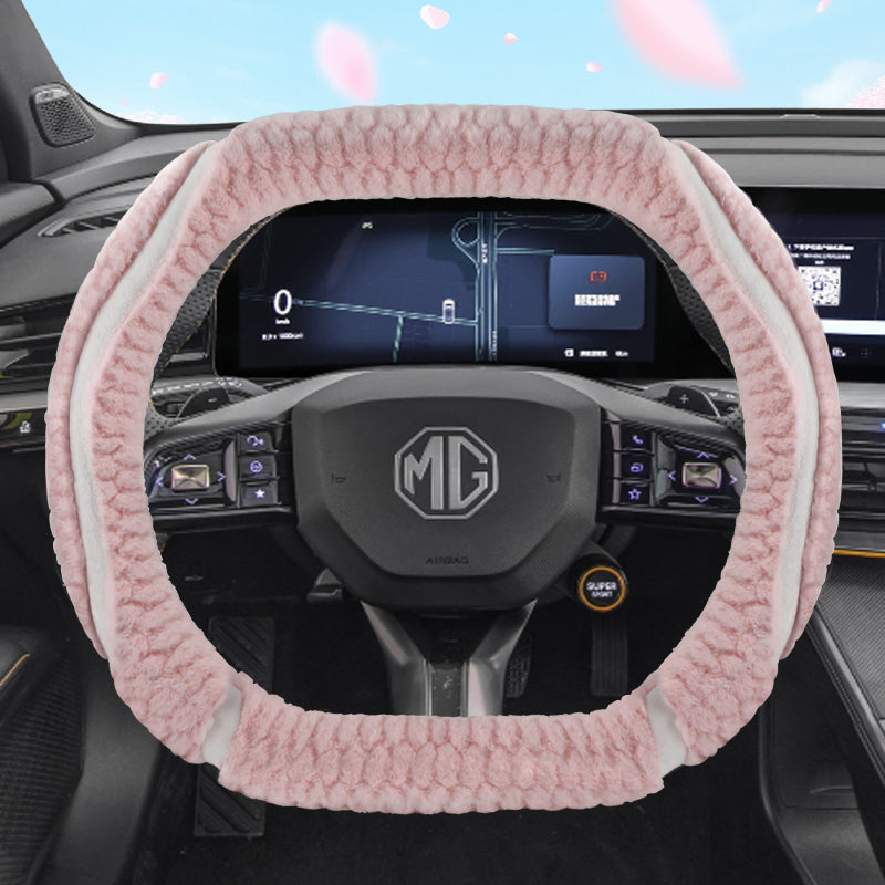 MG5/MG4/ONE/MG7 üçün qış sinif isti və sürüşməyən yumşaq sükan örtüyü