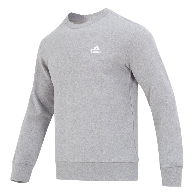 Adidas Kişilər üçün Dəyirmi Yaxalı Sviter, Yeni Yaz/Payız Modeli, İdman Geyimləri, Kişilər üçün Təmiz Pambıqdan Uzunqol Gündəlik Sviter