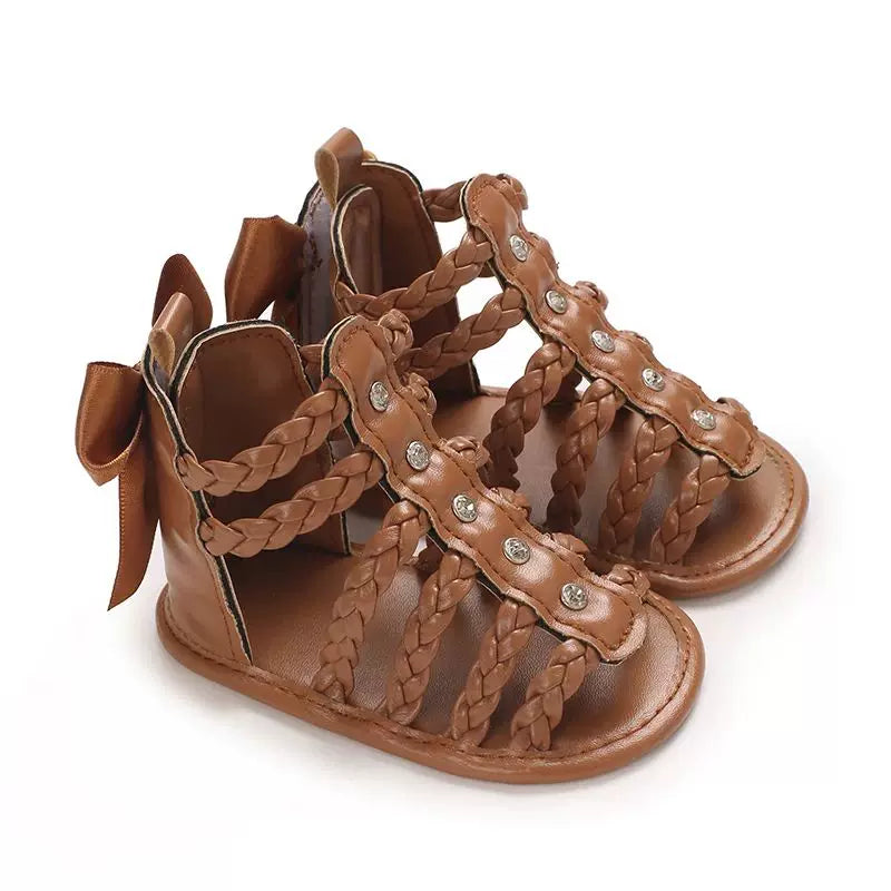 Yay Moda Yeni Uşaq Ayaqqabıları rendy Girl Baby High Top Hollo