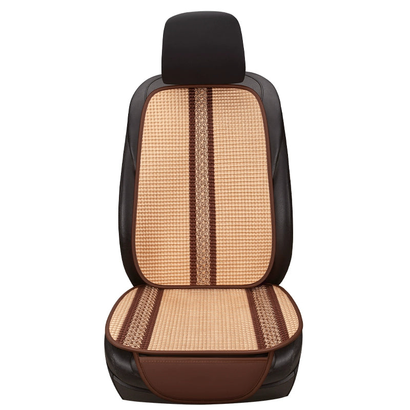 Avtomobil Oturacaq Yastığı Tək Parça Əsas Sürücü Oturacağı Tək Sürücü Otağı Tək Oturacaq Örtüsü Buz İpək Kətan Bütün İl Boyu Neytral Kreslo Yastığı