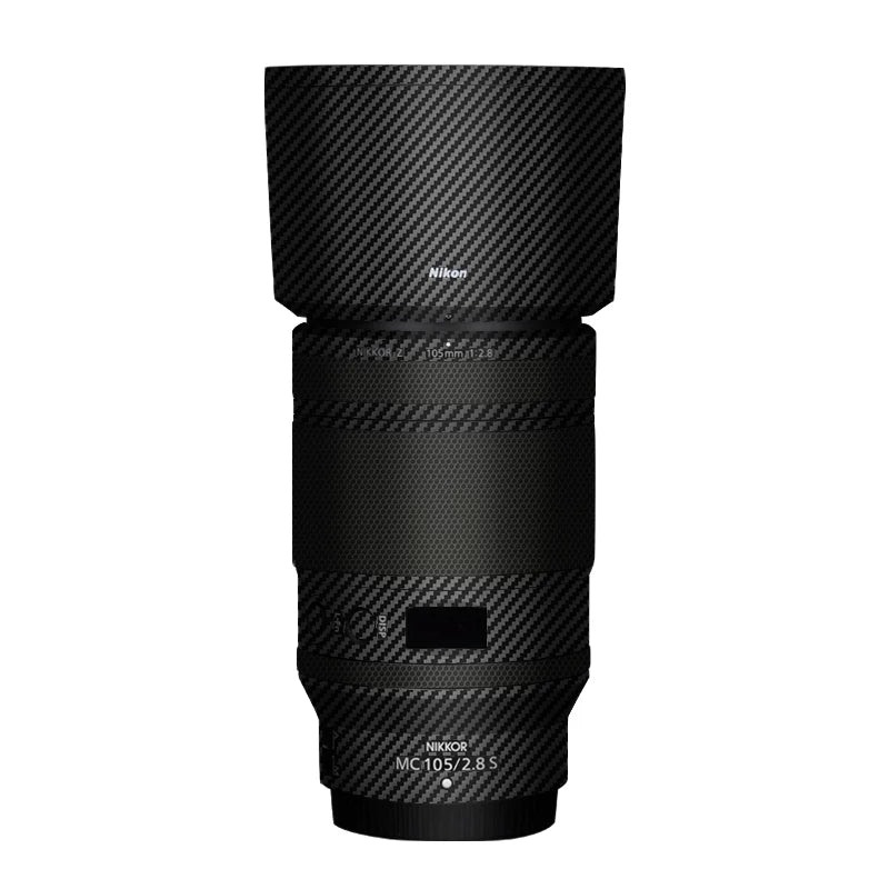 Meibendo Nikon Z105 F2.8 S lens qoruyucu film 105 makro stiker karbon fiber kamuflyaj dərisi 3M üçün uyğundur