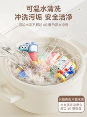 Uşaq tikinti bloku tapmaca oyuncağı, böyük hissəciklər arabası, körpə üçün çoxfunksiyalı kiçik araba, oğlan və qız üçün hədiyyə arabası.