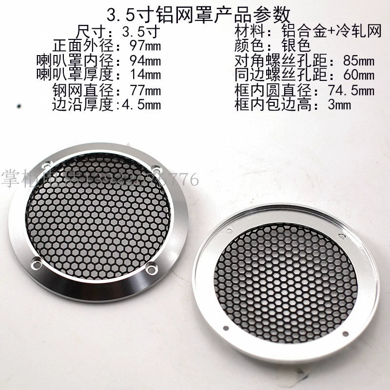 2-düymlük 2,5-düymlük 3-düymlük 4-düymlük 5-düymlük 6,5-düymlük səsucaldan tozlu sabvufer səs qutusu qapağı Vidalı buynuz qapağı