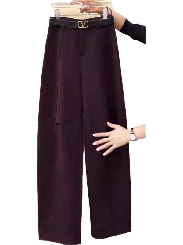 Böyük Ölçülü Qadın Geyimləri 2026 Yaz Yeni Stil Yüksək Bel Arıqladıcı Banan Əyri Şalvar Şişman MM Arıqladıcı Boş Düz Ayaqlı Şalvar