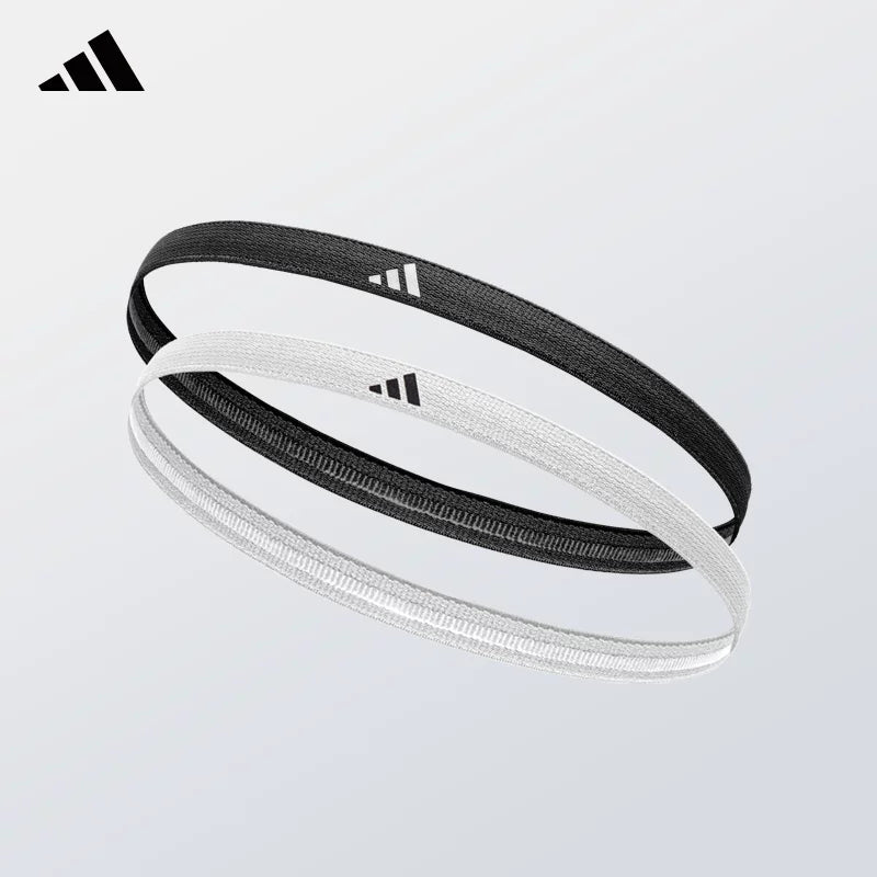 Adidas Adidas idman saç bandı qadın ter bandı yoqa fitness qaçış antiperspirant baş bandı tər uducu saç dəsti