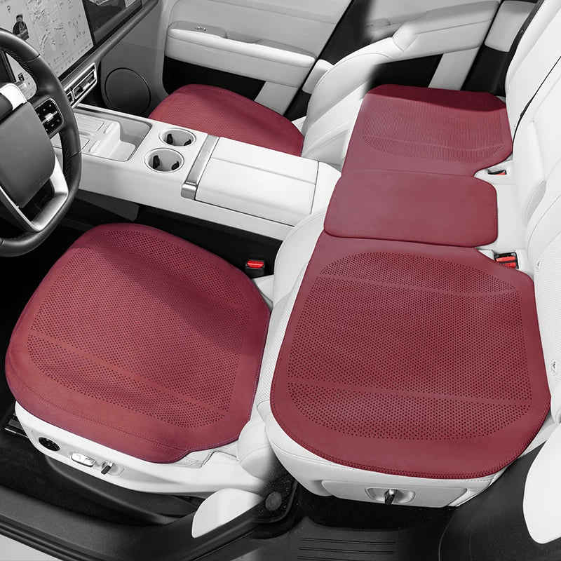 New winter car seat cushion, warm car seat cover, anti-slip back seat integrated cushion, winter soft car seat cushion