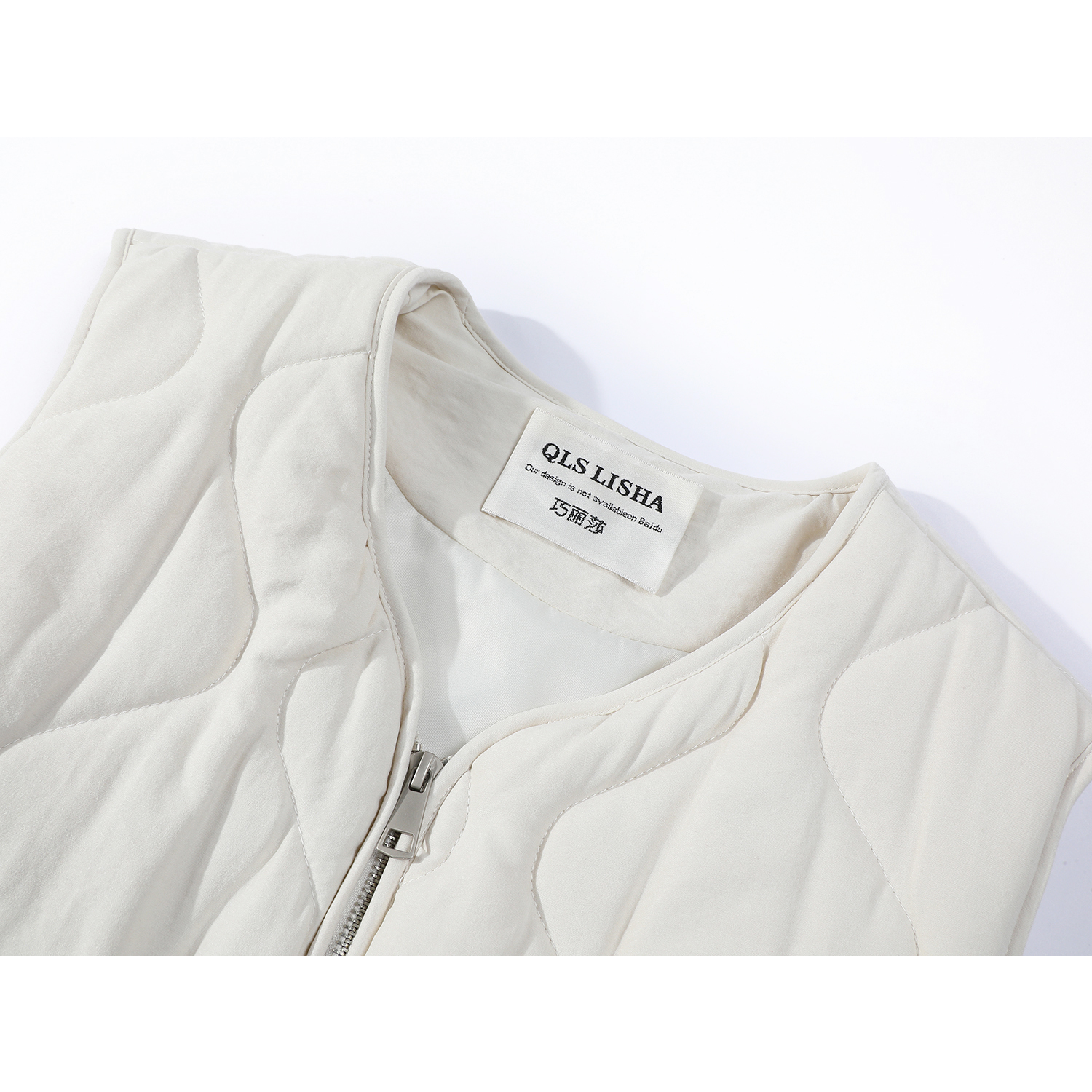 Qadınlar üçün Chola Lisa pambıq jilet: Payız/Qış üçün yeni üslubda, yorğanlı və qatlı, daxili və ya xarici geyim kimi geyilə bilər