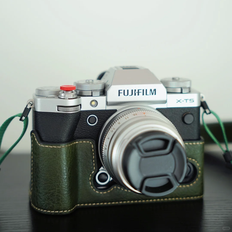 Fujifilm XT5 kamera qoruyucu qutu xt5 kamera çantası XT4 yarım çanta bazası xt4 dəri qutu XT3 shell XT2 çarpaz bədən aksesuarları