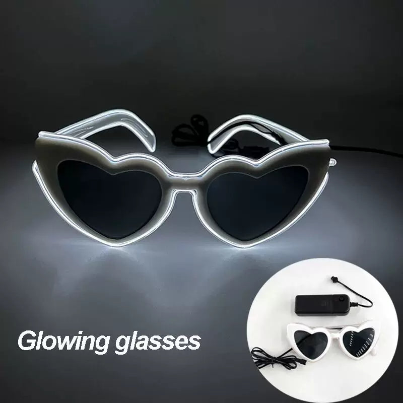 LED Newlywed Glasses Wedding Party Bridal Shower Bride T